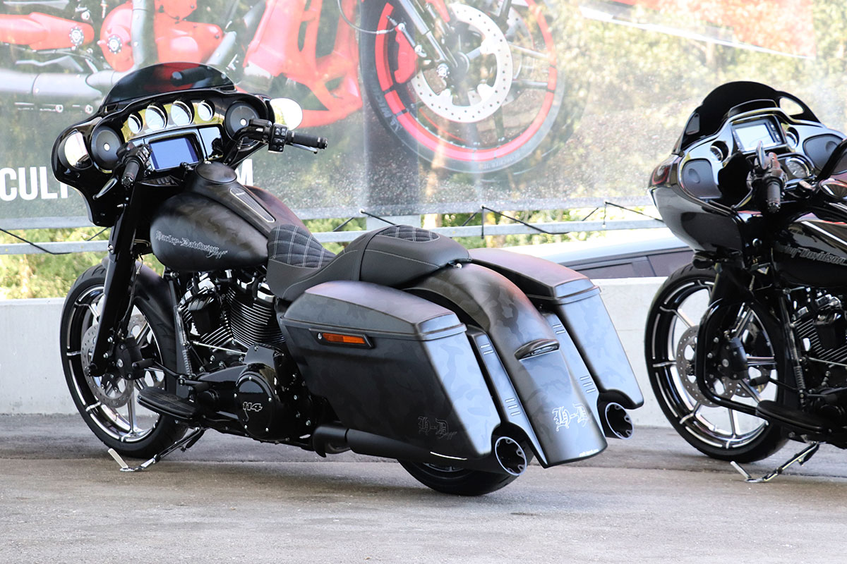 Heckumbau CUSTOM V2 (passend für Harley-Davidson Modelle: Touring ab 2014)