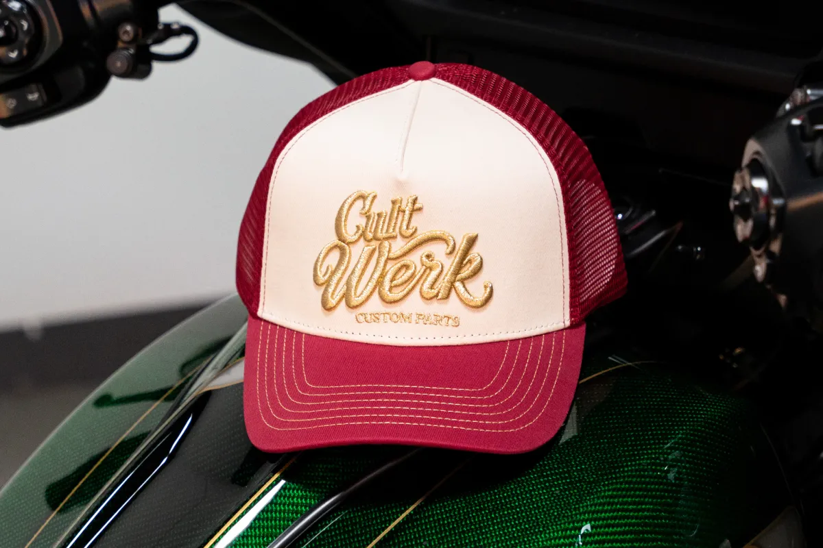 Cult-Werk Heritage Cap - Racing RED Cult-Werk Heritage Cap - Racing RED