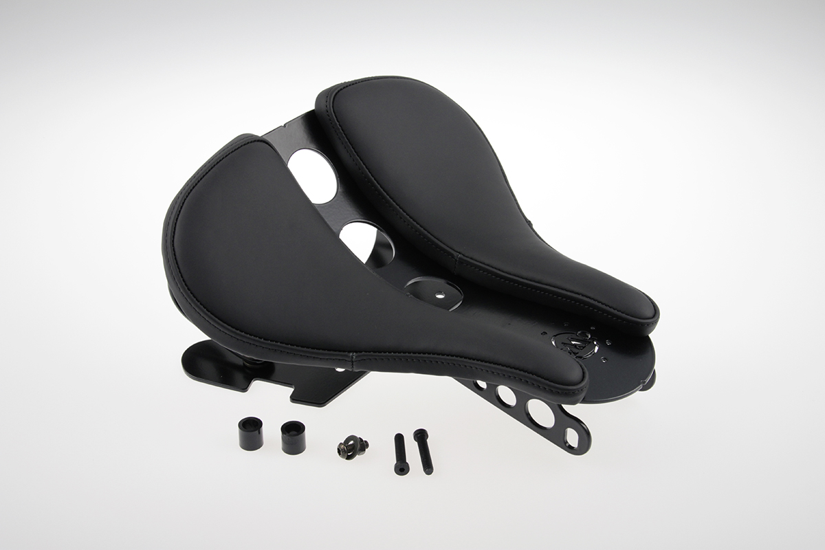 HARLEY SPORTSTER - Schwingsattel OLD SCHOOL (BJ. alle SPO, mit Leder)