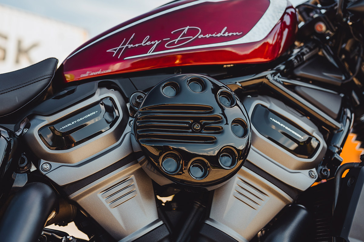 HARLEY NIGHTSTER - Luftfilterdeckel SLOTTED (BJ. ab 2022)