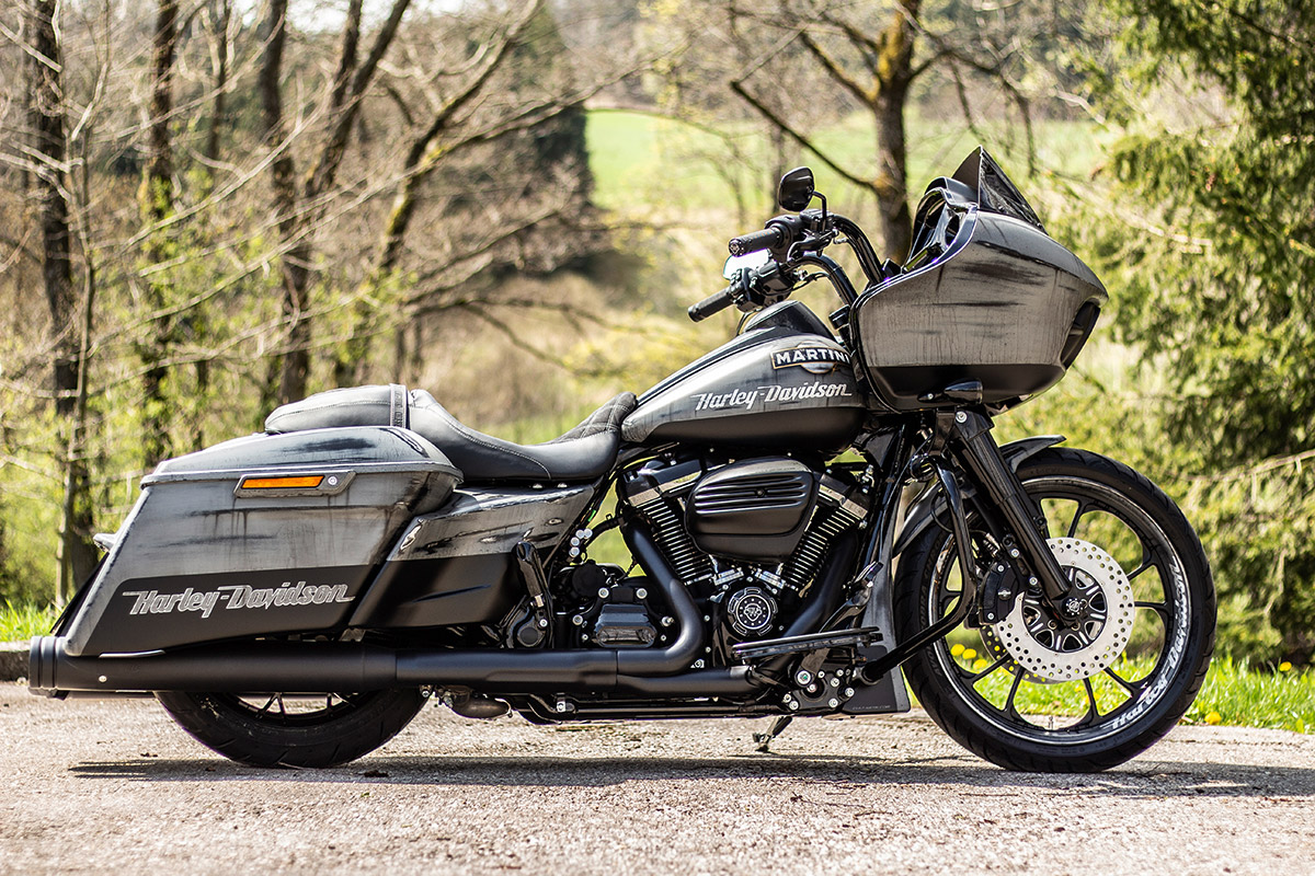 HARLEY TOURING - Seitendeckel Set CUSTOM (BJ. Touring ab 2009)