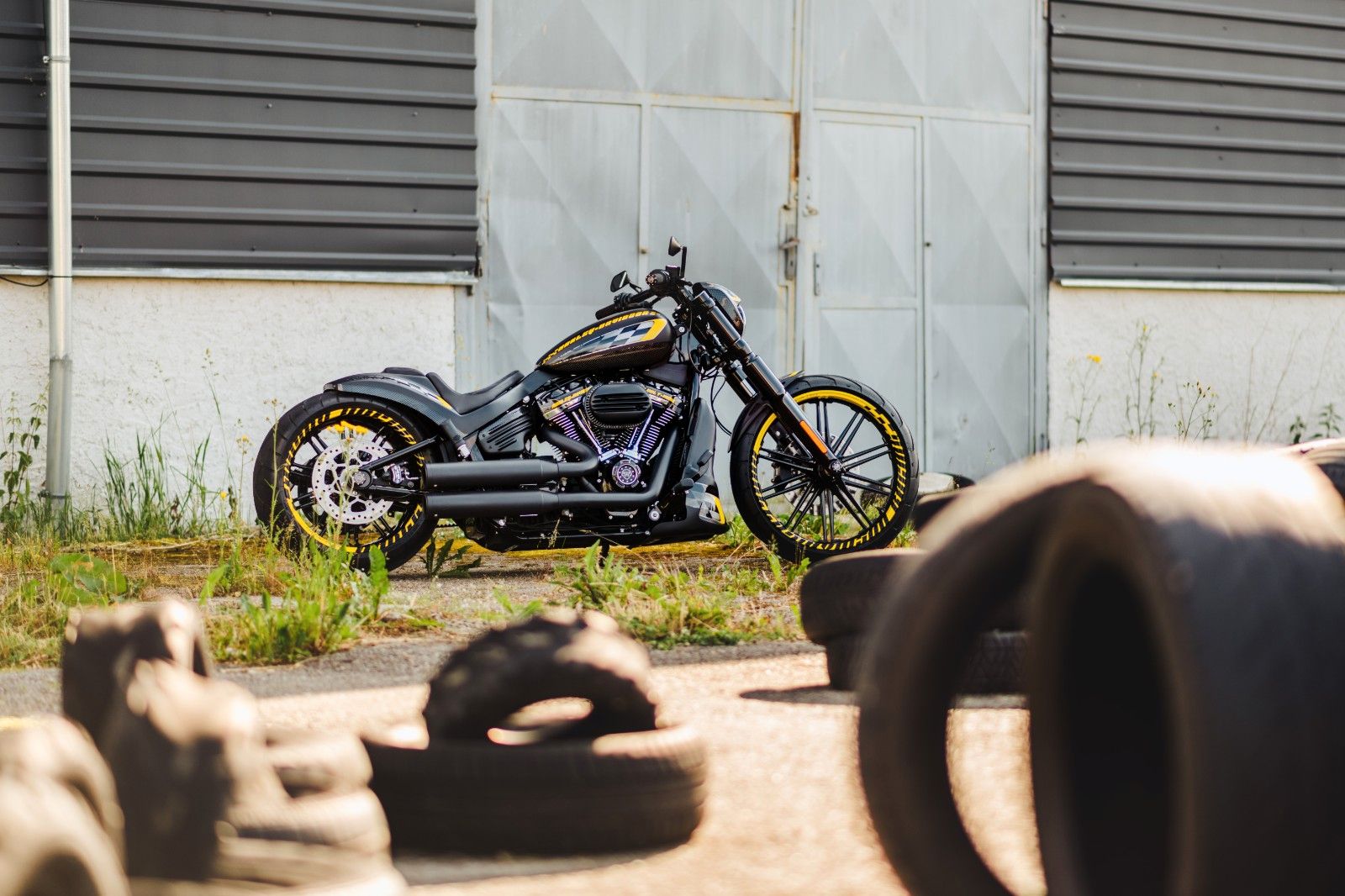 HARLEY DAVIDSON Breakout 114 "Yellow Racer" 280 by Cult-Werk