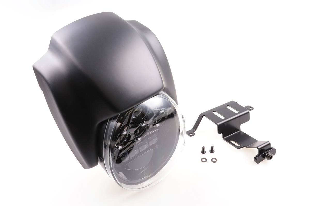 Scheinwerfer Kit NRS STYLE inkl. LED Scheinwerfer (passend für Harley-Davidson Modelle: Sportster S ab 2021)