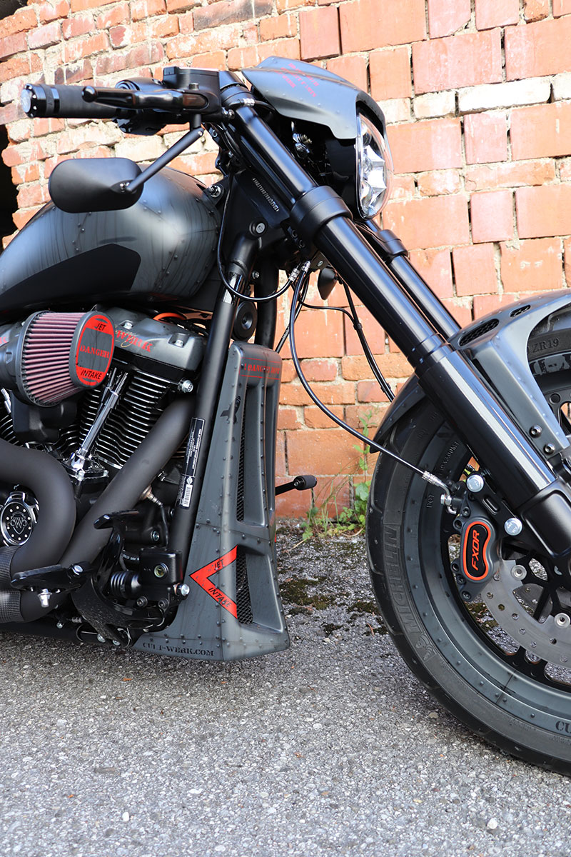 Bugspoiler CUSTOM (passend für Harley-Davidson Modelle: Softail ab 2018)