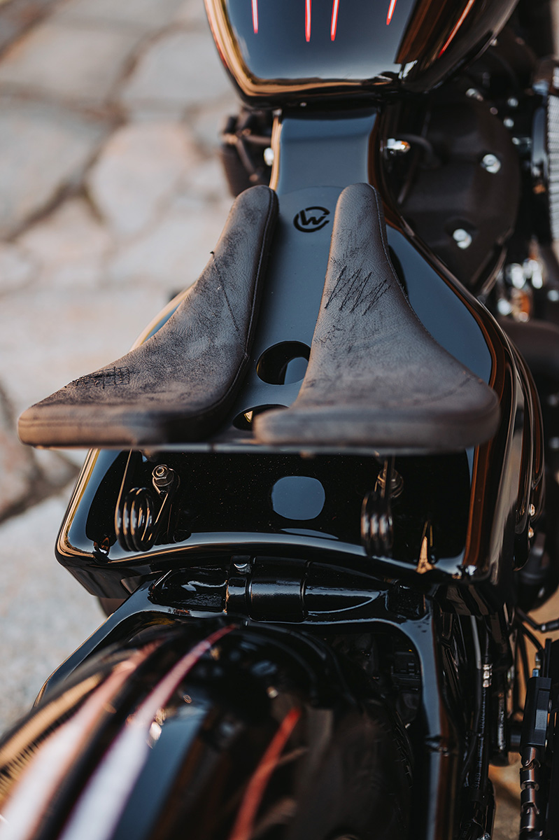 HARLEY SOFTAIL - Schwingsattel OLD SCHOOL (BJ. Street Bob & Softail Standard ab 2018)