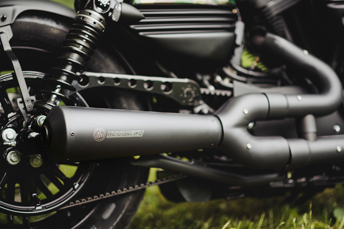 HARLEY SPORTSTER - KESSTECH Komplettanlage Short 2in1 (mit EG / ABE)