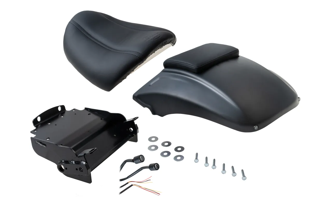 Rear Conversion RACING with 3in1 Lights (suitable for Harley-Davidson models: VRSC V-Rod & Night Rod Special from 2007 - 2017, 2-seater) Rear Conversion RACING with 3in1 Lights (suitable for Harley-Davidson models: VRSC V-Rod & Night Rod Special from 2007 - 2017, 2-seater)