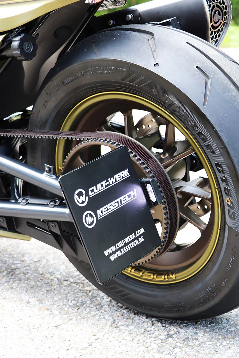 Kennzeichenhalter mit TÜV (passend für Harley-Davidson Modelle: Sportster S ab 2021)