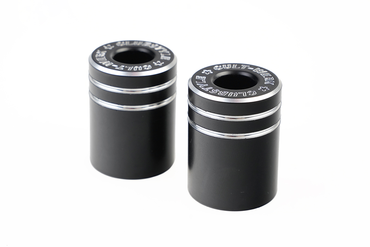 Crash Bar End Caps V2 (suitable for CultWerk Crash Bars)