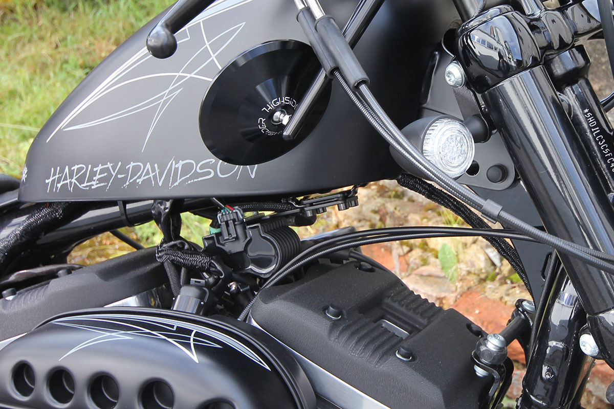 HARLEY SPORTSTER - Zündspulenhalter (BJ. alle SPO)