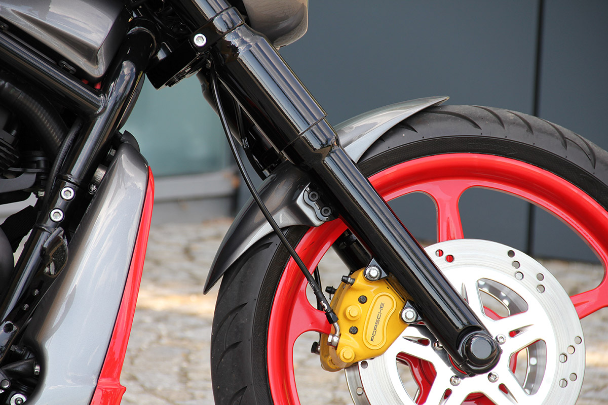 HARLEY - Achscover vorne (diverse Harley Modelle)