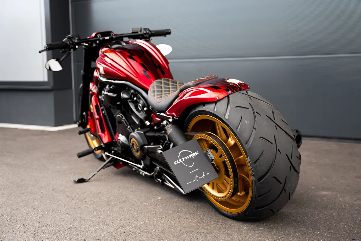 Rear Conversion RACING with 3in1 Lights (suitable for Harley-Davidson models: VRSC V-Rod & Night Rod Special from 2007 - 2017, 2-seater) Rear Conversion RACING with 3in1 Lights (suitable for Harley-Davidson models: VRSC V-Rod & Night Rod Special from 2007 - 2017, 2-seater)