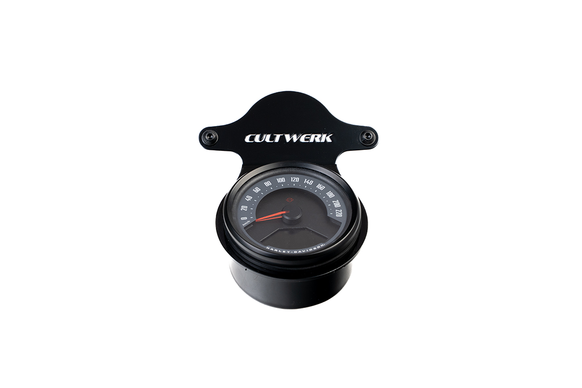 Speedometer Mount "Round" for Harley-Davidson Breakout 2025+ (for Round Speedometer, Gloss Black) Speedometer Mount "Round" for Harley-Davidson Breakout 2025+ (for Round Speedometer, Gloss Black)