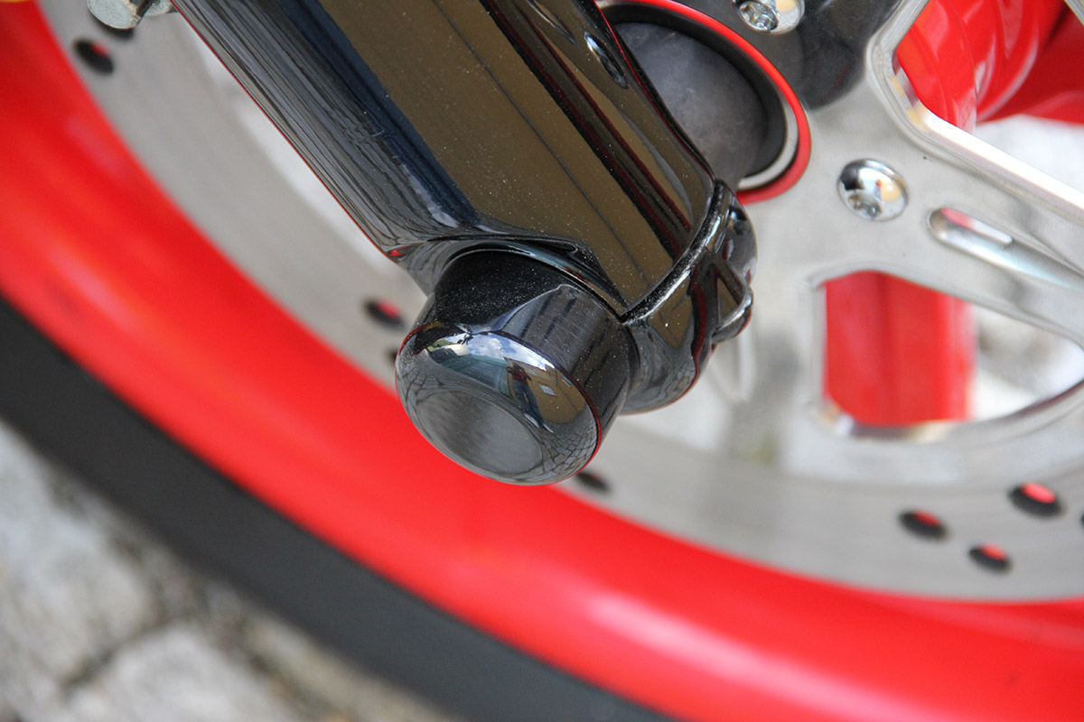 HARLEY - Achscover vorne (diverse Harley Modelle)