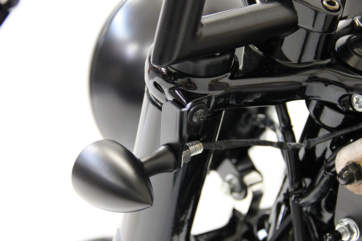 HARLEY SPORTSTER - Blinkerhalter vorne (BJ. SPO ab 2016 bis aktuell)