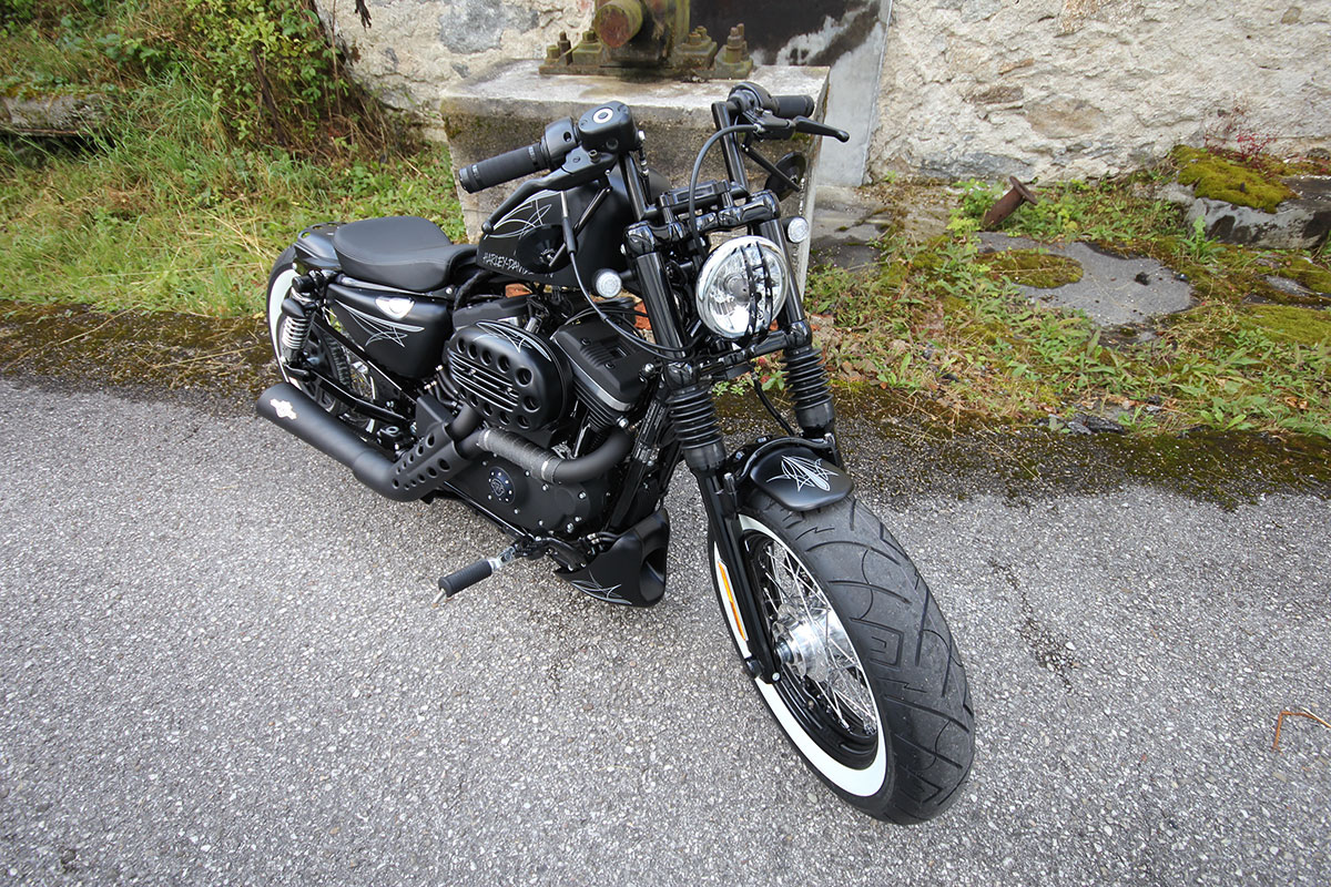 Obere Gabel Cover (passend für Harley-Davidson Modelle: alle Sportster 48 bis 2015)