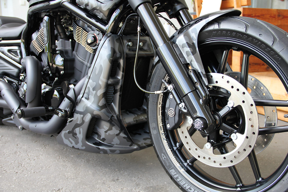 HARLEY V ROD NIGHT ROD SPECIAL - Untere Gabel Cover (BJ. 2012 - 2017)