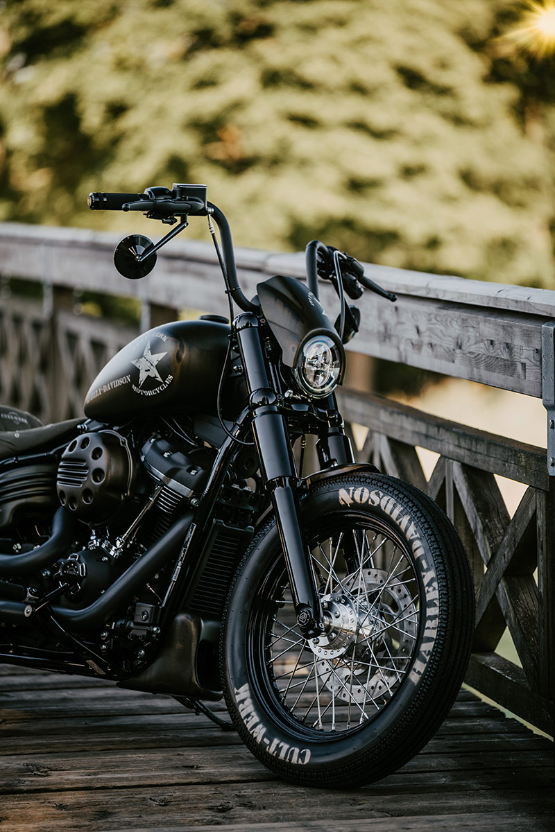 HARLEY SOFTAIL - Scheinwerfermaske CUSTOM (BJ. Street Bob & Softail Standard ab 2018)