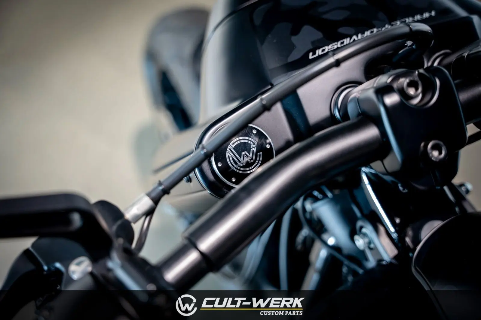 Harley-Davidson Fat Boy 114 "Black Camouflage" by Cult-Werk