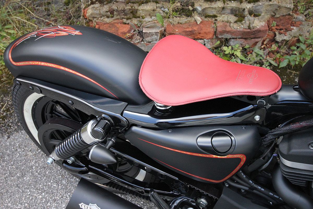 HARLEY SPORTSTER - Obere Stoßdämpferabdeckung (BJ. alle SPO bis 2015)