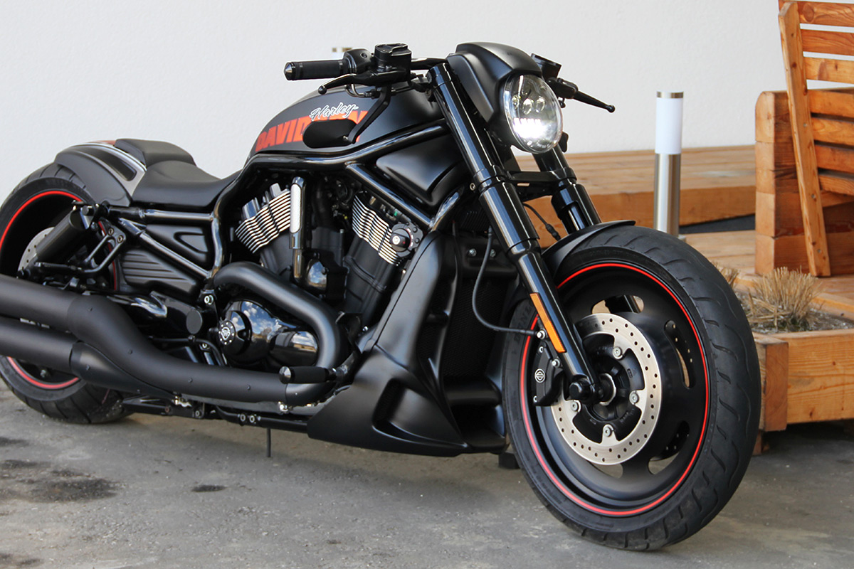 HARLEY V ROD NIGHT ROD SPECIAL - Gabel Cover Kit (BJ. 2007 - 2011)