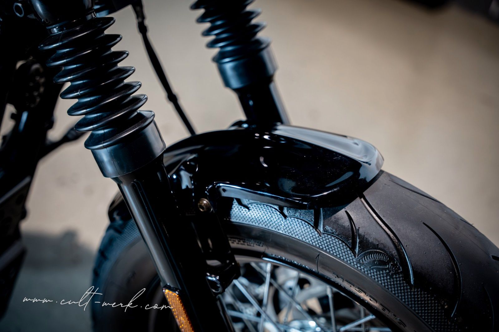 HARLEY DAVIDSON SPORTSTER 1200 CUSTOM "NARDO GREY" 48 by CW