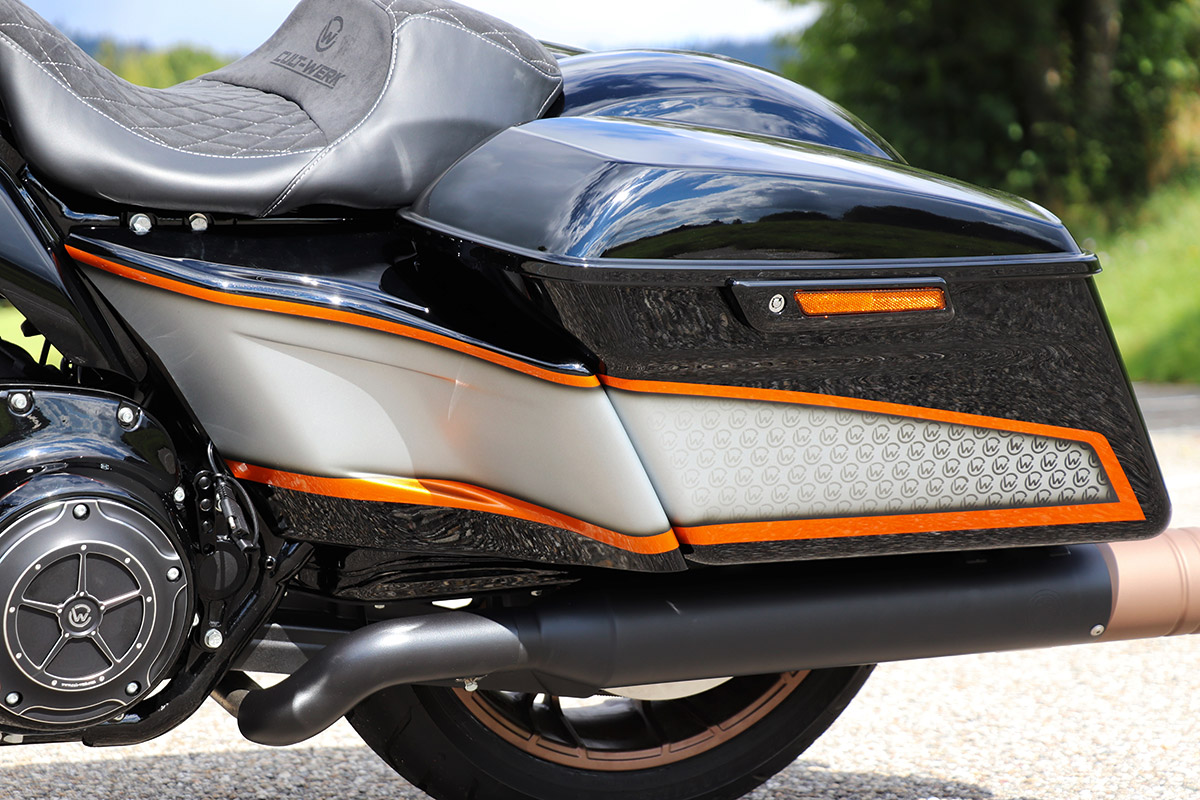 Seitendeckel Set CUSTOM (passend für Harley-Davidson Modelle: Touring ST 2022 & 2023)