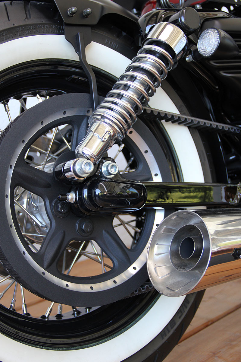 HARLEY SPORTSTER - Achscover hinten (BJ. alle SPO ab 2004)