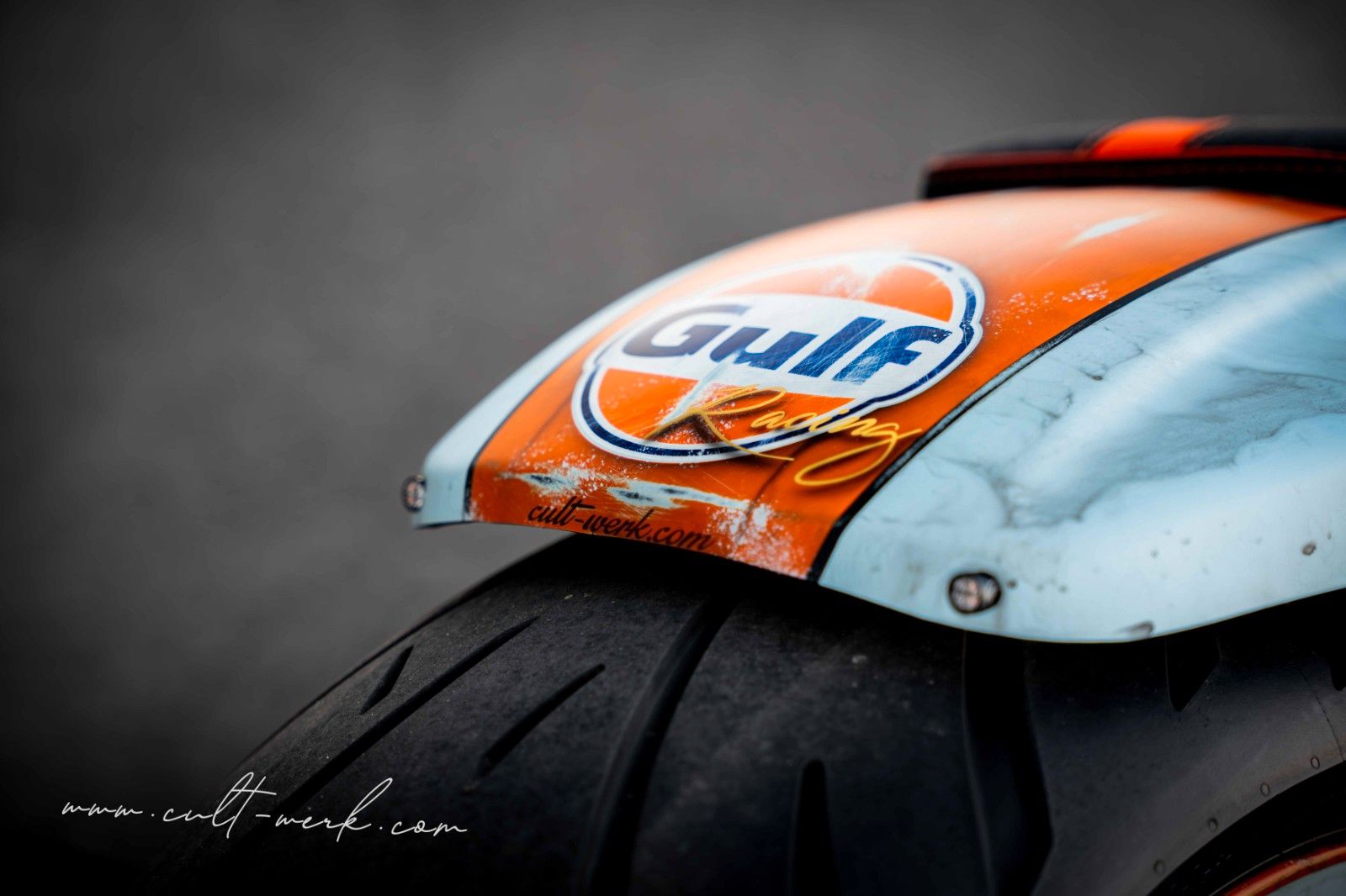 HARLEY DAVIDSON V-Rod Night Rod Special "GULF" by Cult-Werk HARLEY DAVIDSON V-Rod Night Rod Special "GULF" by Cult-Werk
